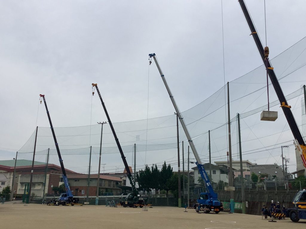 移動式クレーン出前授業