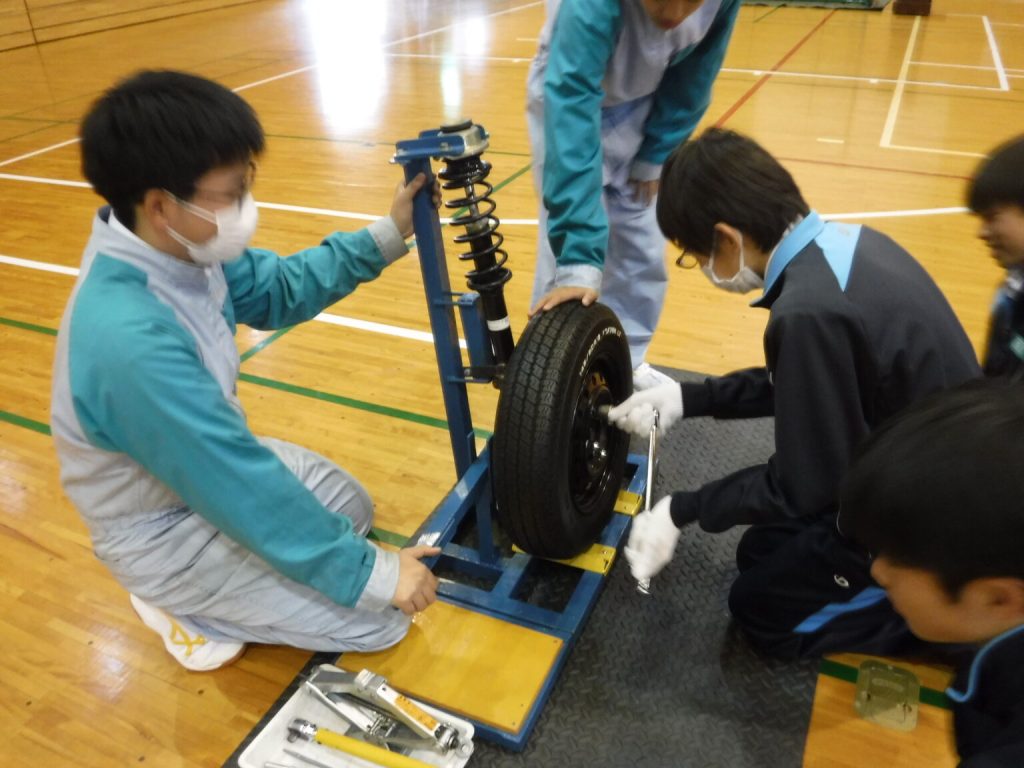 北条北中学校出前授業